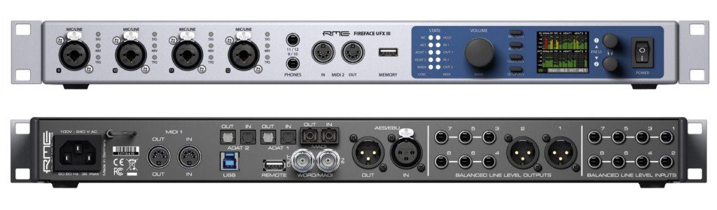 کارت صدا RME Fireface UFX III