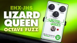 پدال فاز Electro-Harmonix x JHS Lizard Queen Octave Fuzz