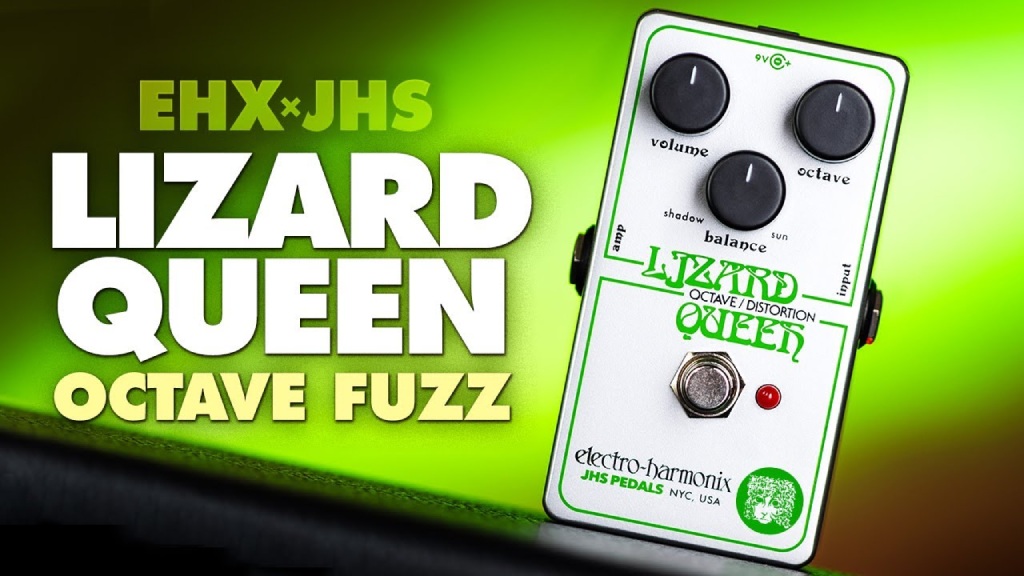 پدال فاز Electro-Harmonix x JHS Lizard Queen Octave Fuzz