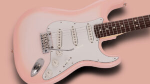 گیتار الکتریک فندر Made in Japan Hybrid II Stratocaster Limited Run Sakuraburst