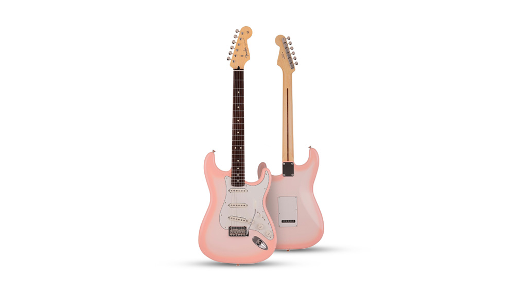 گیتار الکتریک فندر Made in Japan Hybrid II Stratocaster Limited Run Sakuraburst