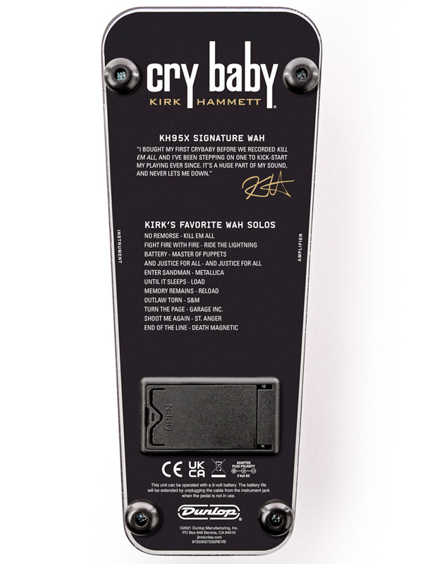 Dunlop Kirk Hammett Cry Baby Wah Special Edition