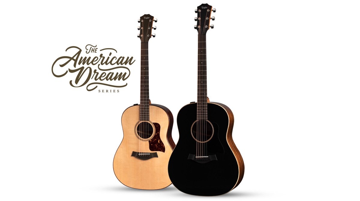 Taylor American Dream AD17e Acoustic-Electric Guitar Blacktop
