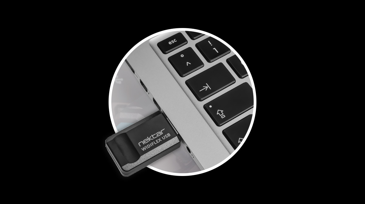 Nektar WIDIFLEX USB Wireless Bluetooth MIDI Dongle