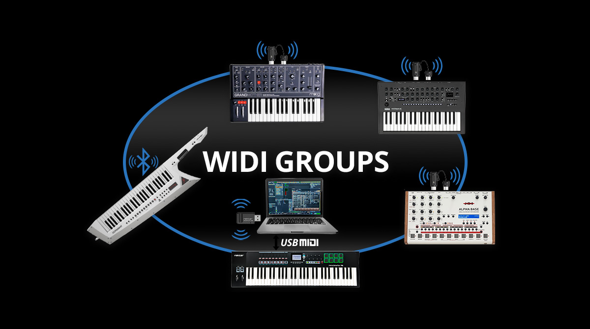Nektar WIDIFLEX Wireless Bluetooth MIDI Adapter