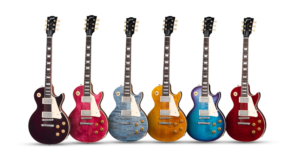 گیتار الکتریک گیبسون Les Paul Standard 50s Figured Top