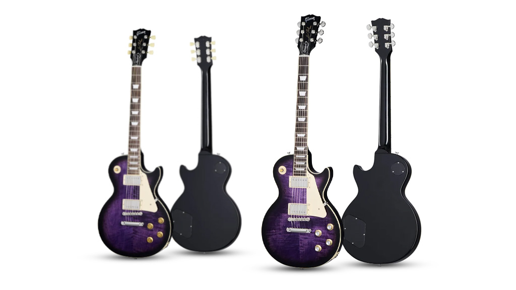 گیتار الکتریک گیبسون Les Paul Standard Dark Purple Burst