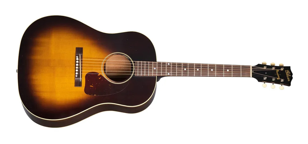 گیتار آکوستیک گیبسون 1942 Banner J-45 Vintage Sunburst Light Aged