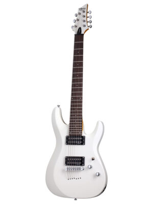 گیتار الکتریک شکتر C-7 Deluxe Satin White
