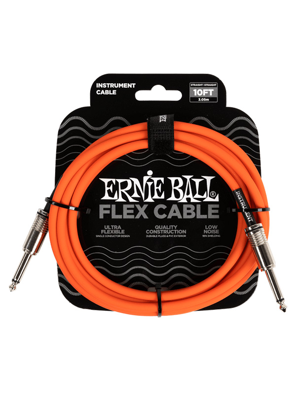 خرید کابل گیتار ارنی بال Ernie Ball Flex Instrument Cable 10ft Orange ...