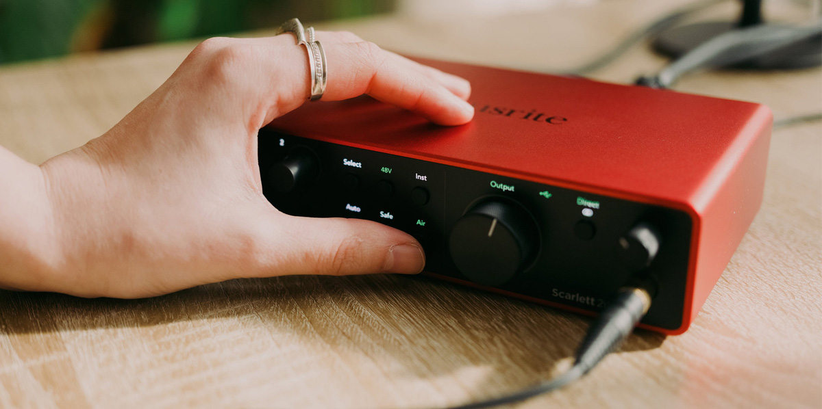 Focusrite Scarlett 2i2 4th Gen