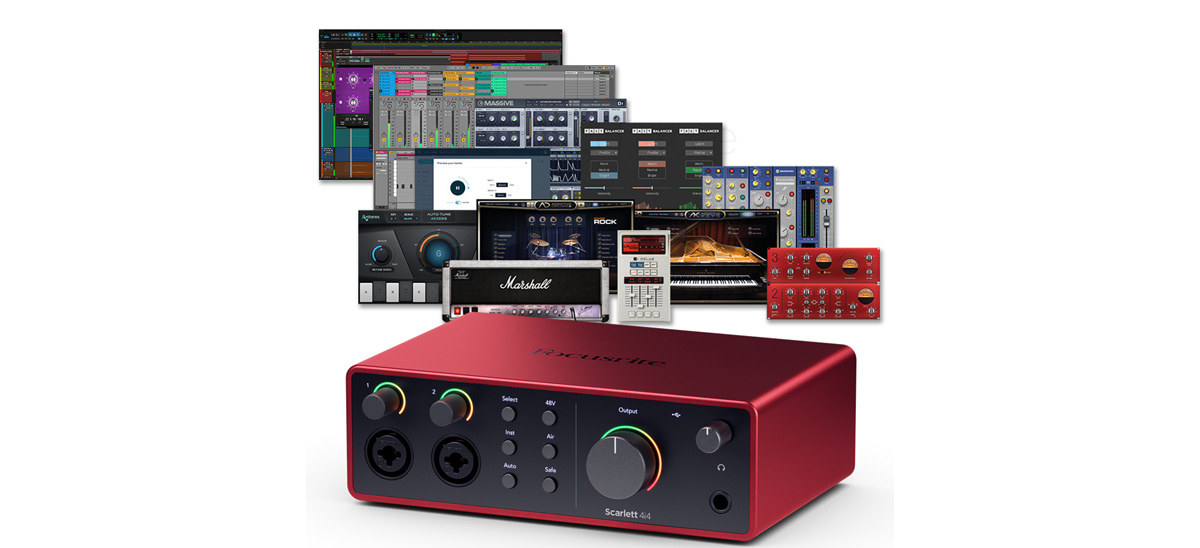 Focusrite Scarlett 4i4 4th Gen