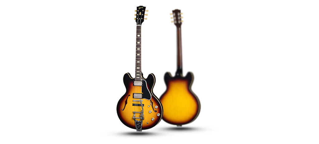 گیتار الکتریک گیبسون Custom Slash 1963 ES-335 Collector's Edition