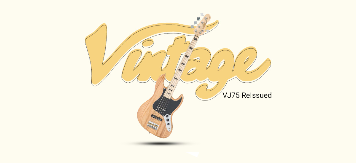گیتار بیس وینتج VJ75 Reissued