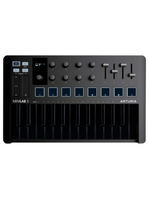 میدی کنترلر آرتوریا MiniLab 3 Deep Black