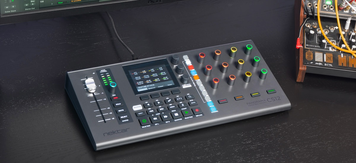 Nektar Panorama CS12 Channel Strip and DAW Plug-in Controller