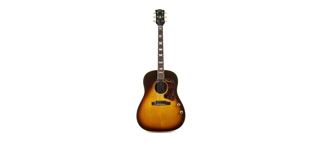 گیتار آکوستیک Gibson J-160E متعلق به جان لنون