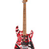 EVH Striped Series Frankenstein Frankie Red/Black/White