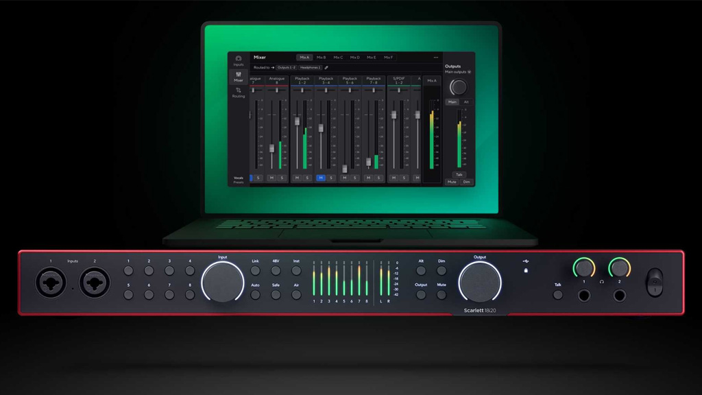 کارت صدای Focusrite Scarlett 4th Generation