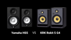 مقایسه اسپیکر مانیتورینگ KRK Rokit 5 G4 و Yamaha HS5