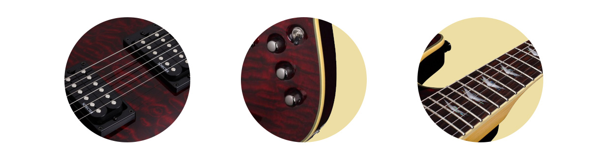Schecter Omen Extreme-6 Black Cherry