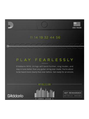 D’Addario NYXL Electric Guitar Strings Medium Top/Extra Heavy Bottom 11-56