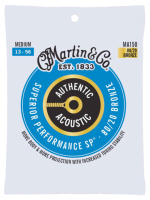 Martin Superior Performance SP 80/20 Bronze Acoustic Guitar Strings Medium 13-56