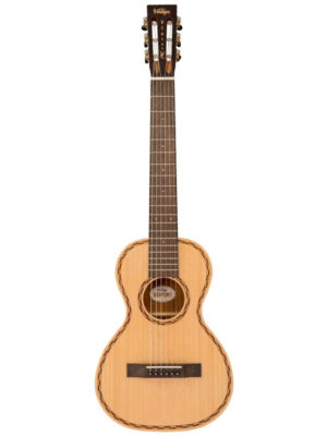 Vintage 'Viator' Paul Brett Acoustic Travel Guitar Nylon Strung Natural