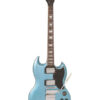 Vintage VS6V ReIssued with Vintage-Style Vibrato Gun Hill Blue