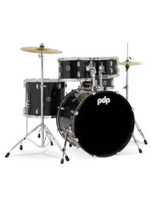PDP Center Stage 5-Piece Complete Drum Set with Cymbals Iridescent Black Sparkle