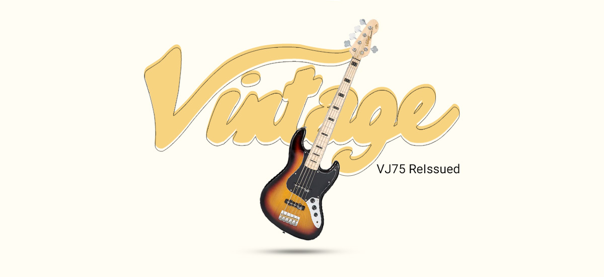 گیتار بیس وینتج VJ75 Reissued