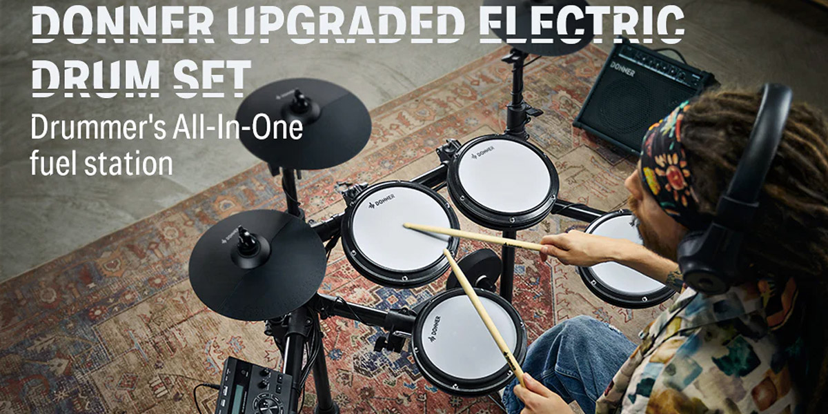 Donner DED-200 Electronic Drum Kit