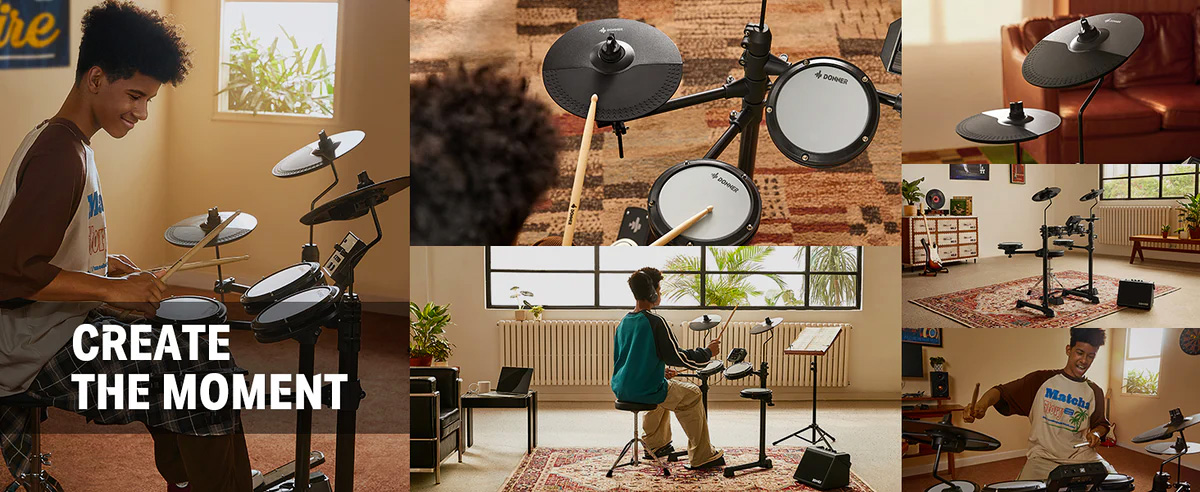 Donner DED-80P Electronic Drum Kit