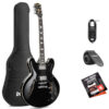 Donner DJP-1000 Semi-Hollow Electric Guitar Kit Black