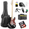 Donner DST-152B Electric Guitar Kit Black