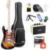 Donner DST-152S HSS Electric Guitar Kit Sunburst
