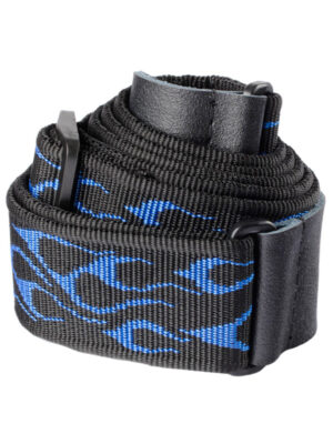 Dunlop Classic Flambe Blue Strap