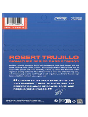 Dunlop Robert Trujillo Nickel Wound Bass Strings 45-130