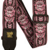 Ernie Ball Classic Jacquard Guitar Strap Pink Orleans