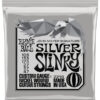 Ernie Ball John Mayer Silver Slinky Signature Electric Guitar Strings 10.5-47 Gauge