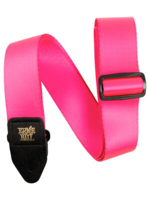 Ernie Ball Premium Guitar Strap Strap Neon Pink