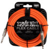 Ernie Ball Flex Instrument Cable Straight/Straight 20ft Orange