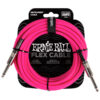 Ernie Ball Flex Instrument Cable Straight/Straight 20ft Pink