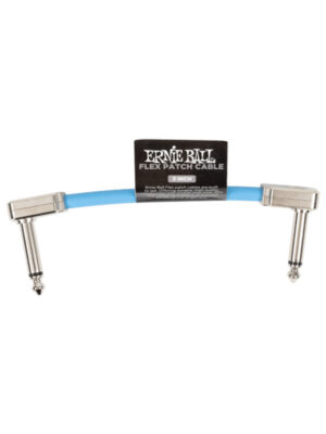 Ernie Ball Flex Patch Cable 3-Inch Blue