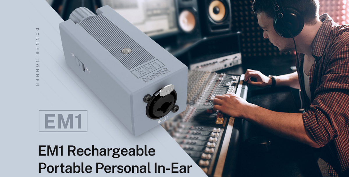 Donner EM1 Portable Headphone Amplifier
