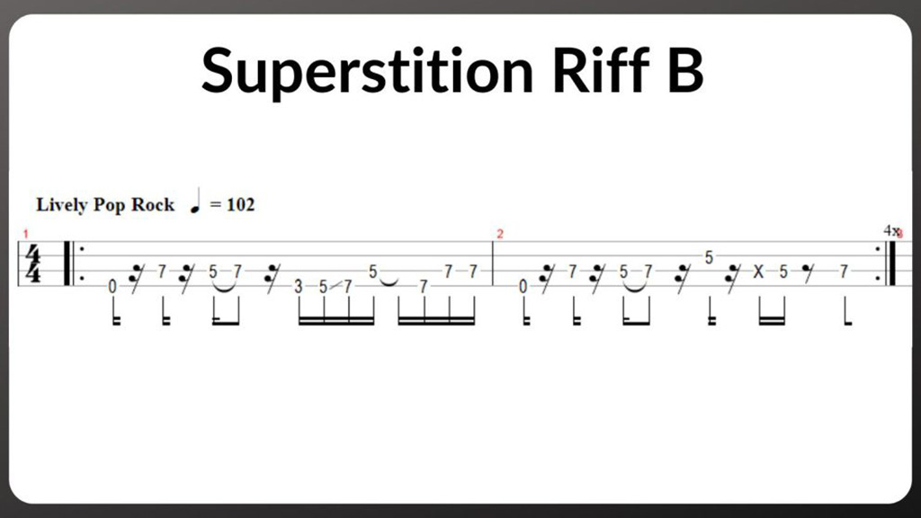Superstition – Stevie Wonder