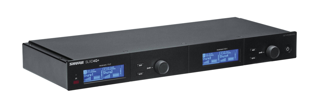Shure SLXD4Q+