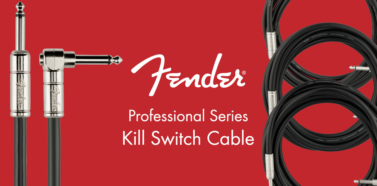 کابل گیتار فندر Professional Series Kill Switch