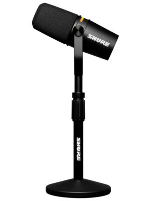 Shure MV7+ Podcast Microphone with Desktop Stand Black