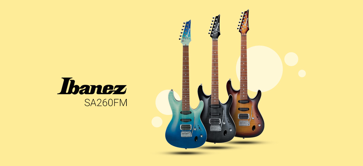 گیتار الکتریک آیبانز SA260FM